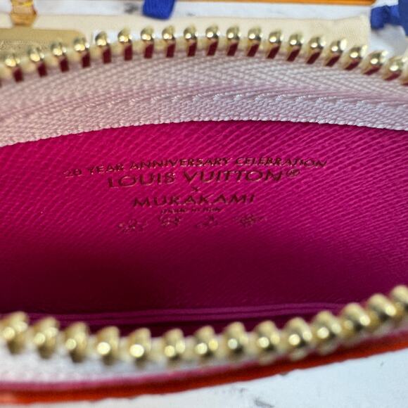 Louis Vuitton Murakami Multicolor Phone Holder LV X TM Pouch Rare New 2025 - Picture 8 of 16
